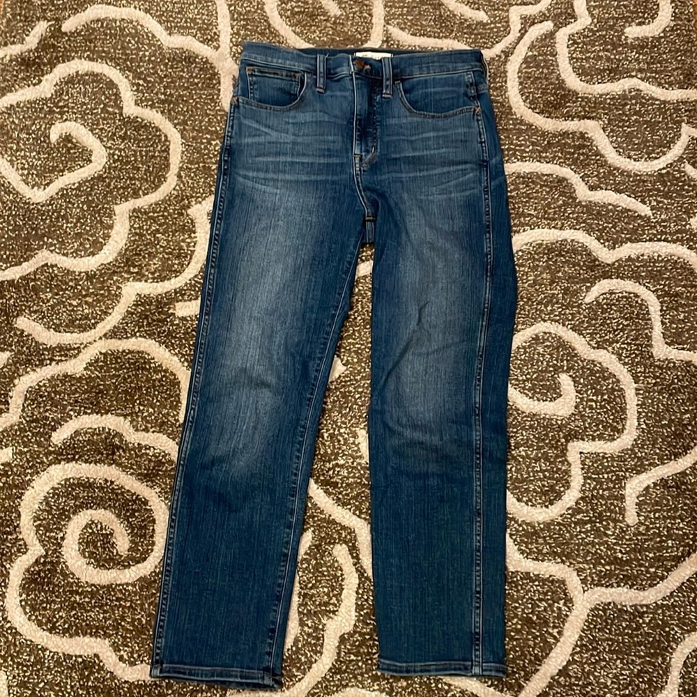 Madewell Roadtripper Stovepipe jeans, size 27